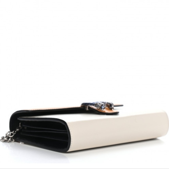 Gucci Calfskin Tri-Color Mini Dionysus Chain Wallet Electric Blue - Picture 3 of 8